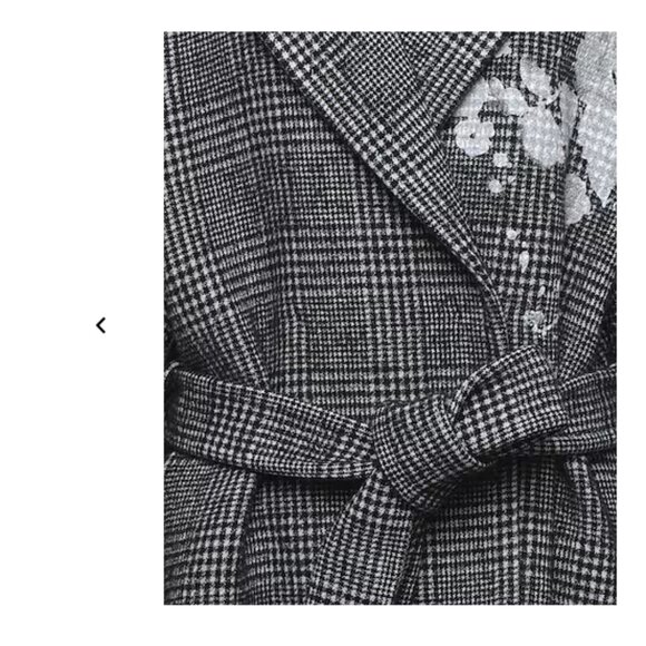 NEW BOUTIQUE MOSCHINO TWEED Coat Size 8 - Picture 4 of 4